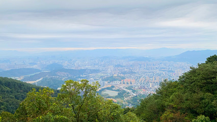 俯瞰福州晉安區